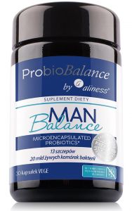 ALINESS ProbioBALANCE MAN probiotyk 20 mld 13 szczepów